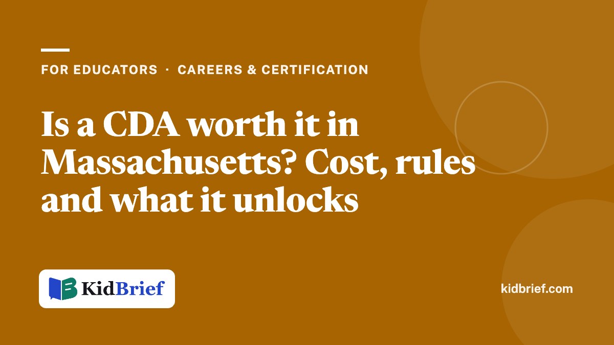 Is a CDA worth it in Massachusetts? Cost, rules and what it unlocks