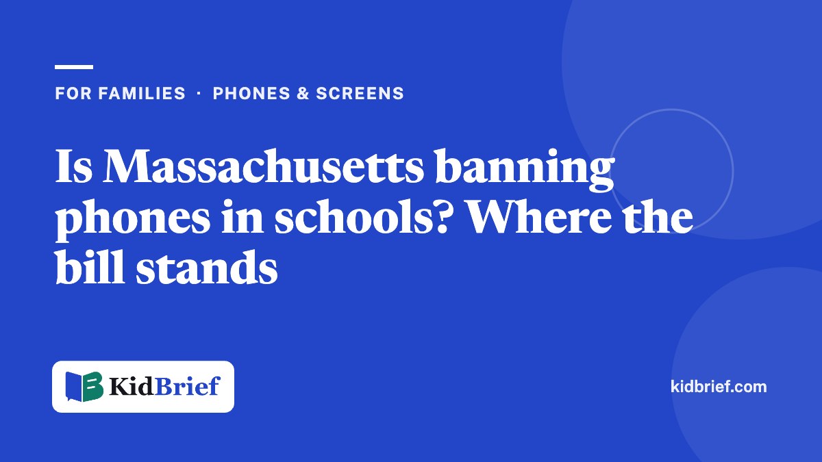 Is Massachusetts banning phones in schools? Where the bill stands