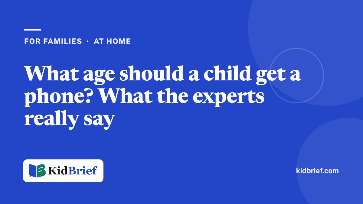 What age should a child get a phone? What the experts really say